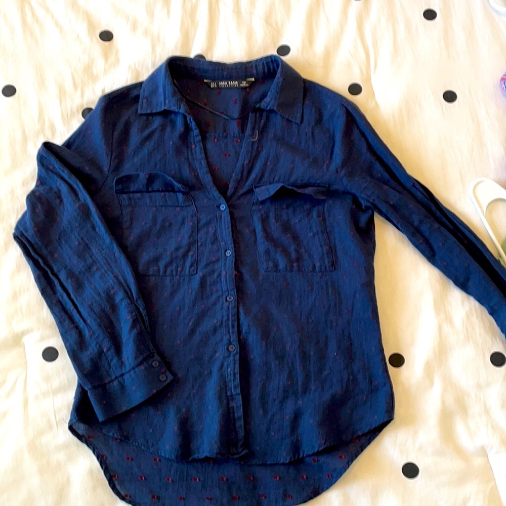 Zara button down shirt.